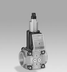 Клапан газовый DN25 120В AC Pu max 0.5 бар без вход. фланца KROMSCHRODER VAS 1W0/W25R/NQ Рампы газовые